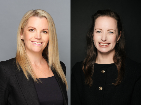 Rachael Findlay and Angelique van der Merwe