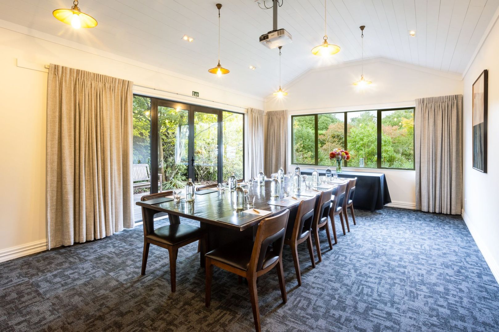 A meeting room at Parehua Resort