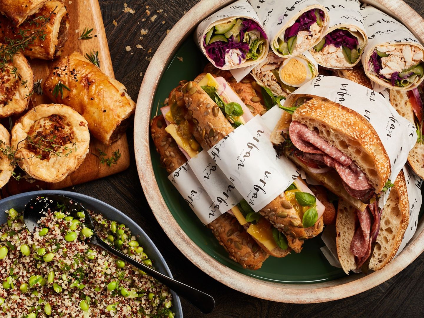 Delicious food by Urban Gourmet