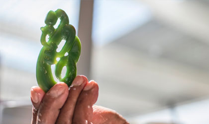Greenstone carving